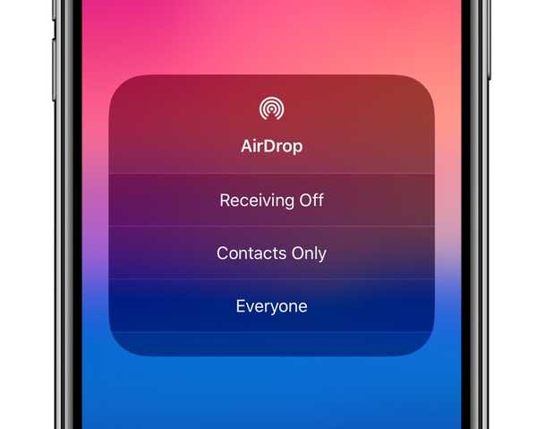 So passen Sie Ihre AirDrop-Sichtbarkeit und Empfangsoptionen über das Control Center an