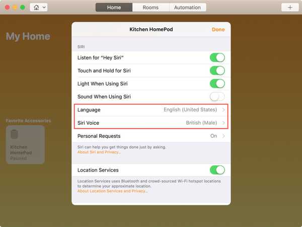 So ändern Sie die Sprache und die Stimme von Siri auf dem HomePod
