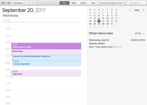 So ändern Sie die Kalender-App auf dem Mac auf das 24-Stunden-Format