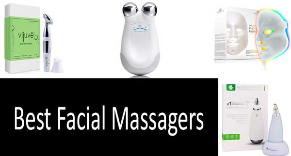 Los 10 mejores masajeadores faciales del mercado en 2020 Tabla comparativa