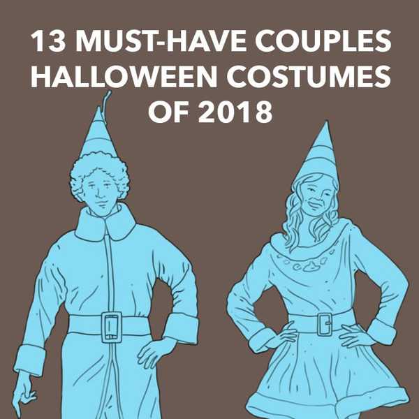 13 costumes d'Halloween pour les couples incontournables de 2018 (les meilleurs des meilleurs)