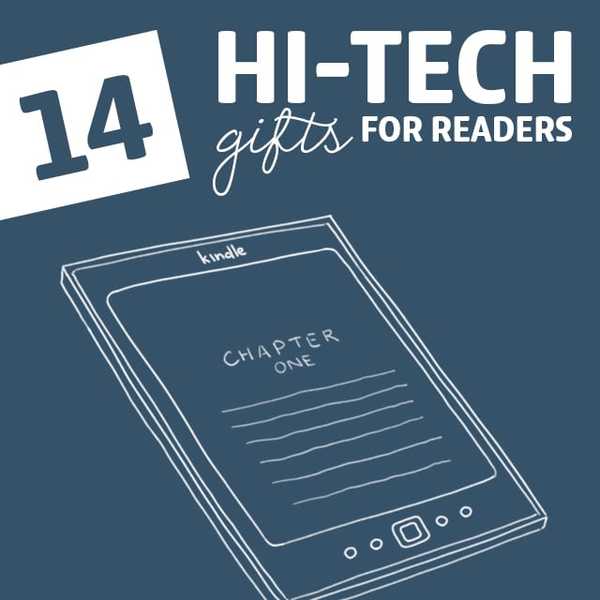 14 Hi-Tech geschenken voor lezers