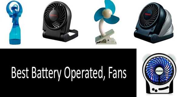 15 beste op batterijen werkende, draagbare, persoonlijke ventilatoren voor alle gelegenheden