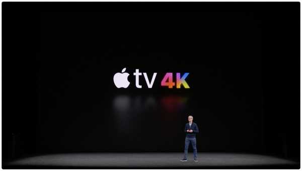 US $ 179 Apple TV 4K apresentado com chip A10X Fusion, HDR, Dolby Vision e mais, disponível em 22 de setembro