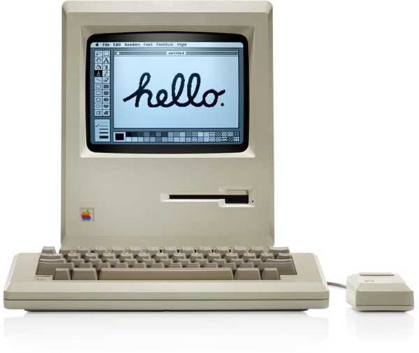 1984 O hardware Apple Macintosh é emulado em um navegador
