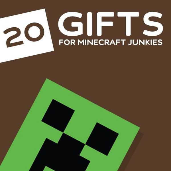 20 fantastiske gaver til Minecraft Junkies