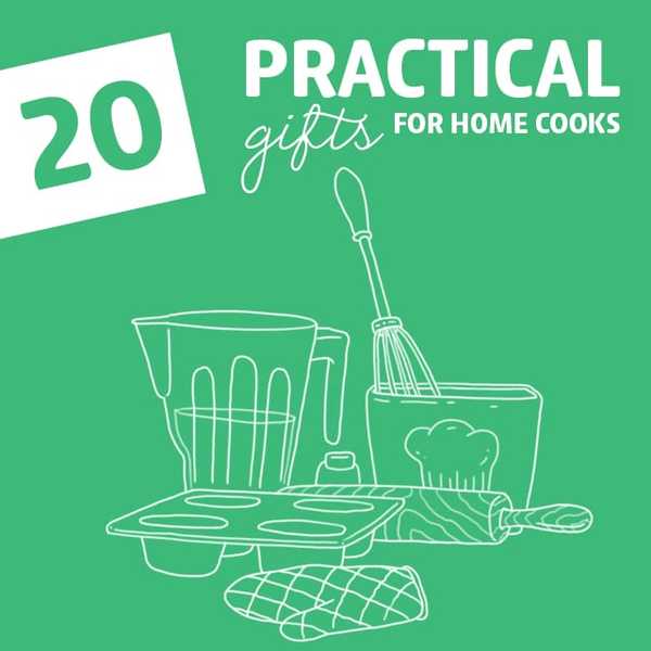 20 cadeaux pratiques pour les cuisiniers amateurs