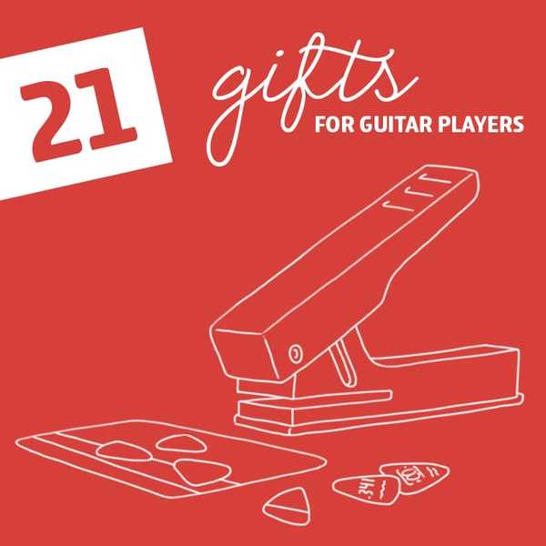 21 presentes inteligentes para guitarristas