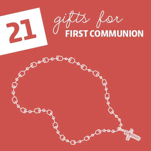 21 regalos únicos de primera comunión