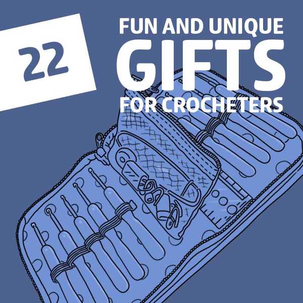 22 idéias de presentes divertidos para crocheters de todos os níveis de habilidade