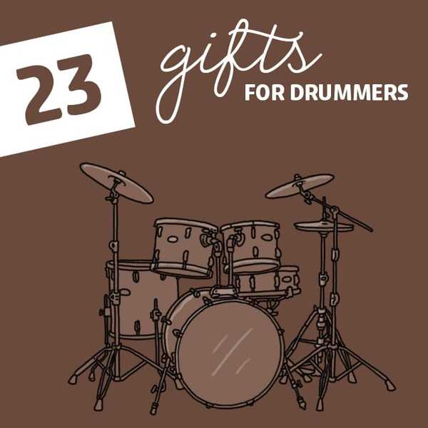 23 presentes incríveis para bateristas