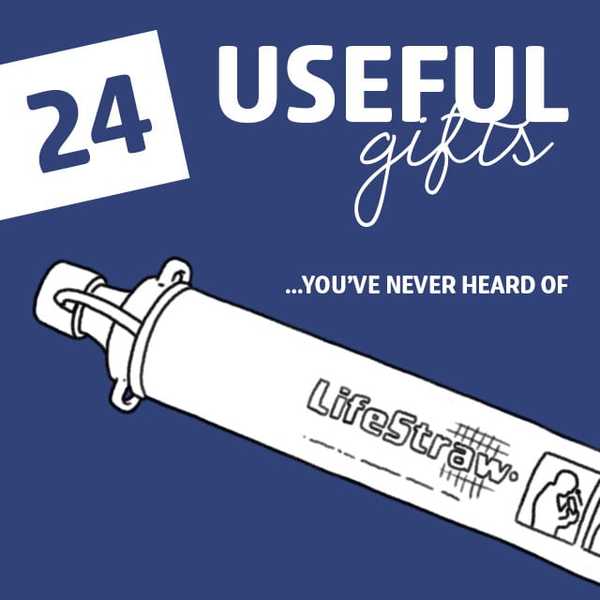 24 presentes úteis que você nunca ouviu falar
