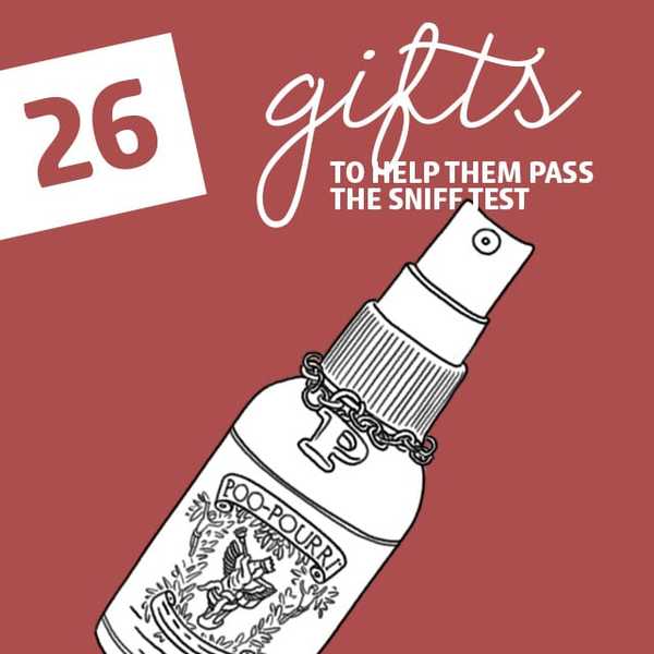 26 obsequios para ayudarlos a pasar la prueba de olfateo (también conocido como `` oler mejor '')