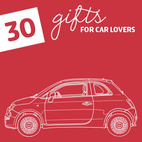30 geschenken voor autoliefhebbers en liefhebbers