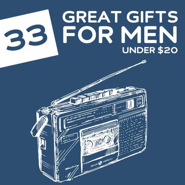 33 fantastici regali per uomini con meno di $ 20