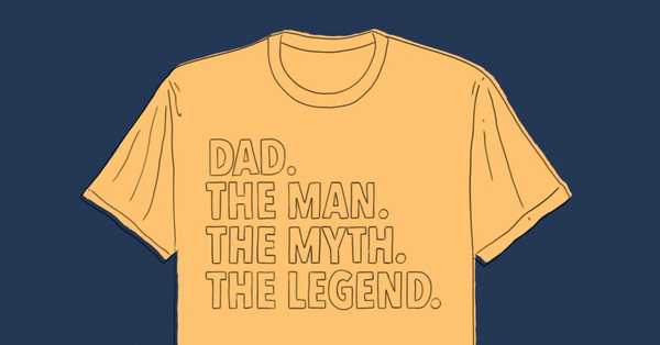 39 roliga och tankeväckande farsdagskjortor för de bästa papporna någonsin
