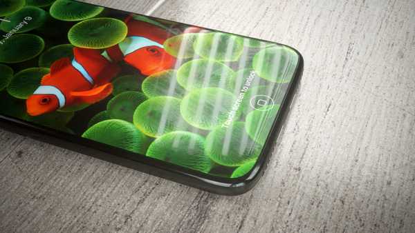 3D-kunstenaar Martin Hajek stelt zich voor hoe iPhone 8 met een bijna volledig scherm eruit zou kunnen zien