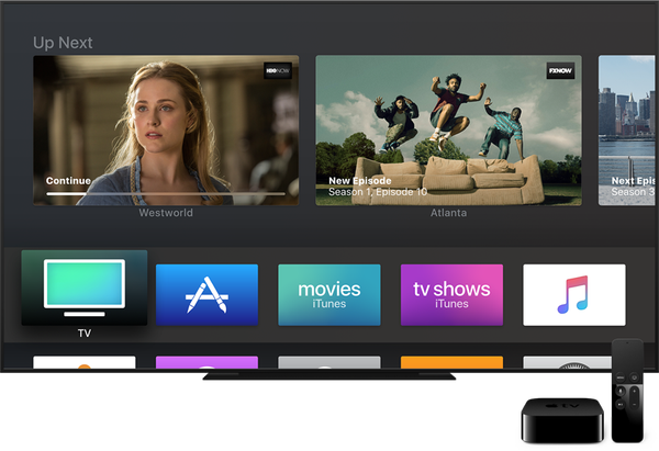 Apple TV med 4K-kapacitet med HDR10, Dolby Vision & Hybrid Log-Gamma-format kan finnas i verken