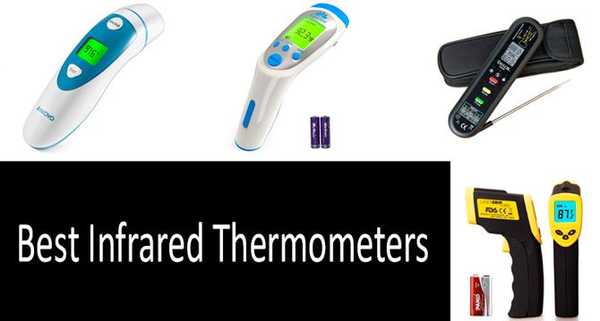 5 beste infrarøde termometre | Teknisk gjennomgang av TOP 5 infrarøde termometre av Expert