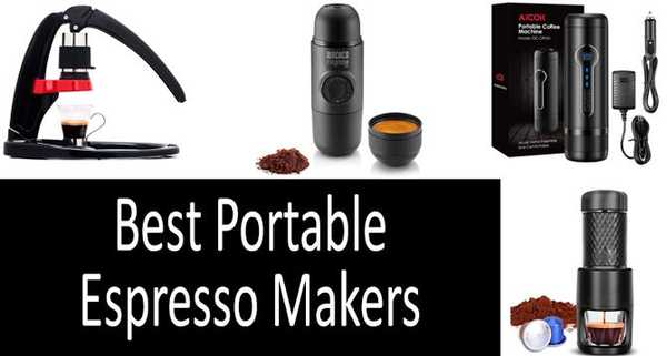 5 beste bærbare espressomaskiner