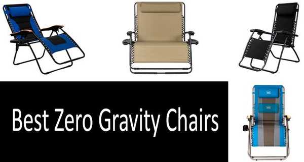 5 meilleures chaises Zero Gravity