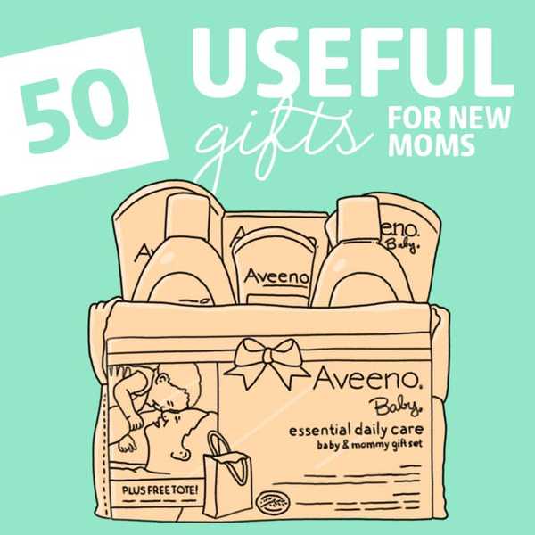 50 äußerst nützliche Geschenke für junge Mütter