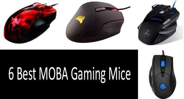 6 mouse gaming MOBA terbaik С Membandingkan Razer, Logitech, Corsair, Anker dan ZhiZhu Mouse untuk MOBA