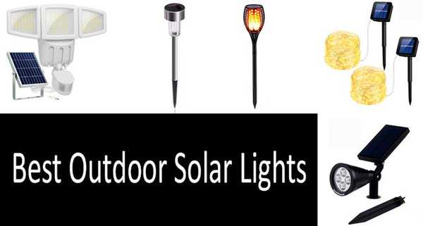 6 mejores luces solares al aire libre