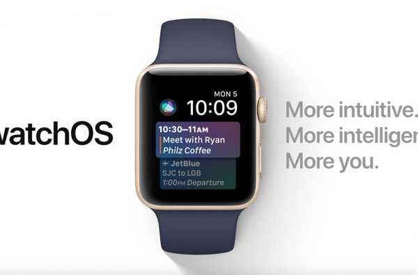 Plus de 60 nouvelles fonctionnalités Apple Watch dans watchOS 4