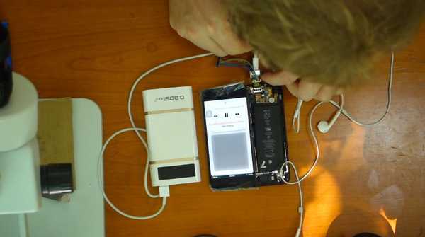 Legger til en fungerende 3,5 mm hodetelefonkontakt på iPhone 7