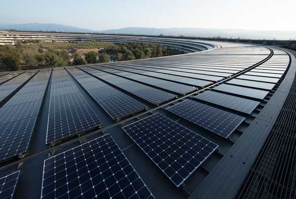 Tutte le strutture globali di Apple sono ora alimentate con energia pulita al 100%