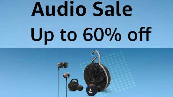 Amazon Audio Sale Ottieni uno sconto fino al 60% su altoparlanti, cuffie, home theater e altro ancora