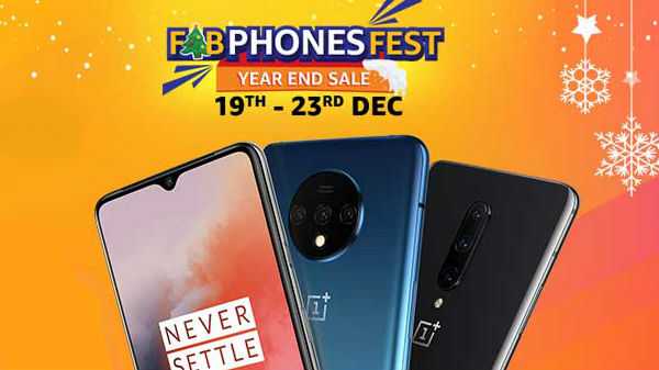 Amazon FabPhone Fest Årssalg 19. til 23. tilbud på Oneplus 7 Pro, Oneplus 7T og mer