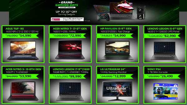 Amazon Grand Gaming Days Sale Beste aanbiedingen voor gaming-laptops