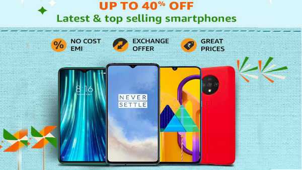 Amazon Great Indian Festival Erhalten Sie bis zu 40% Rabatt auf beliebte Smartphones