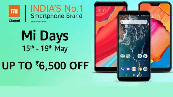 Amazon Mi Day Sale Redmi 6a, Redmi Y2, Redmi 6 Pro, Mi a2, Redmi Note 5 Pro, Redmi 6 und mehr