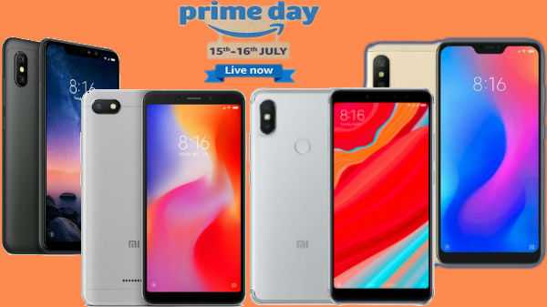 Ofertas da Amazon Prime Day Sale em smartphones Xiaomi Redmi