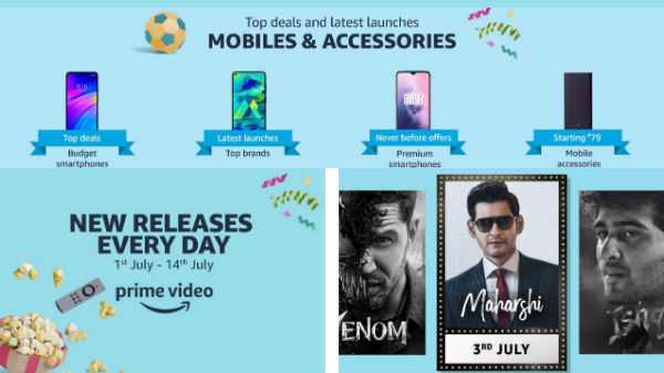 Amazon Prime Day Sale Preview Preview - Smartphones, ordinateurs portables, films et bien plus encore