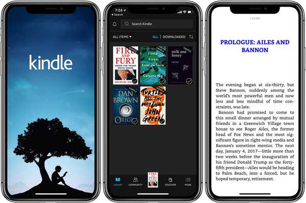 Amazon memperbarui Kindle untuk iOS dengan iPhone X dan dukungan iPad Pro 10.5