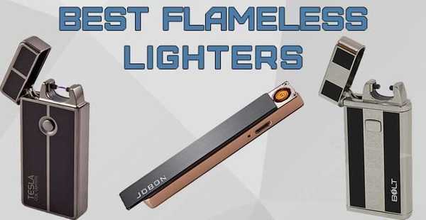 En ideell flammeløs USB-lighter vil aldri gå ut. Velg en av de 5 beste!