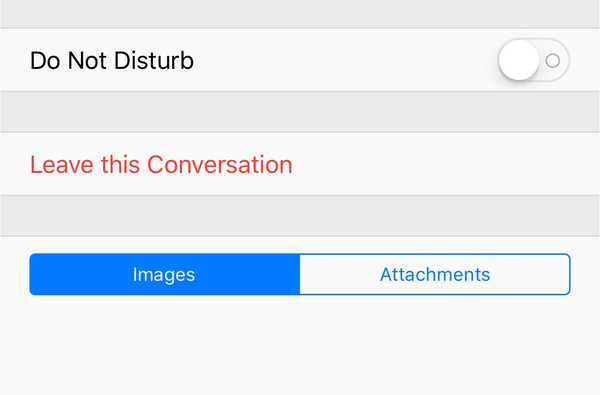 AntiSocial habilita el botón 'Abandonar esta conversación' incluso en grupos de iMessage de tres vías.