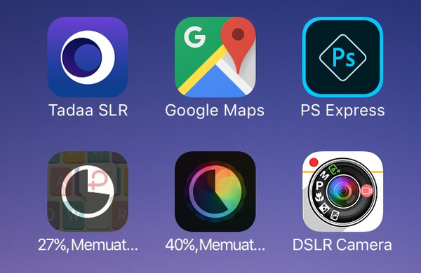 App Perscent menampilkan persentase untuk unduhan aplikasi dan memberi tahu Anda ketika sudah selesai