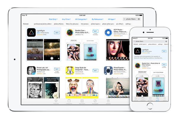 App Store-søkeannonser utvides til Canada, Mexico og Sveits