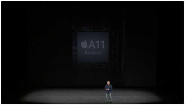 Apple annuncia il nuovo processore A11 Bionic