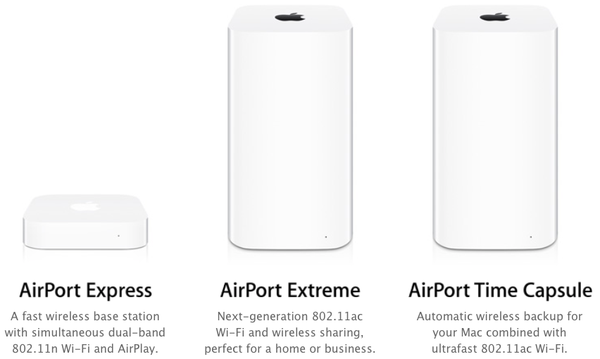 Comentários da Apple sobre o futuro da AirPort