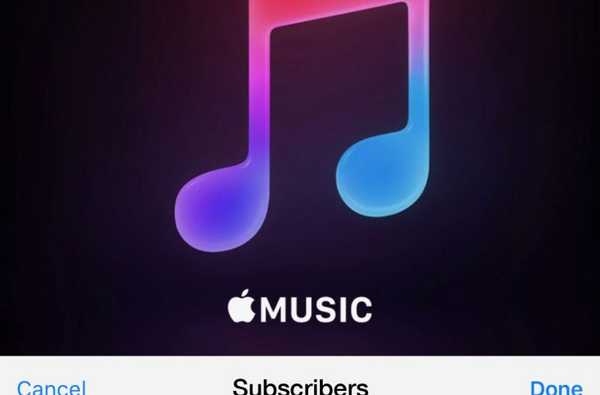 Apple Music överträffar 40 miljoner betalade prenumeranter