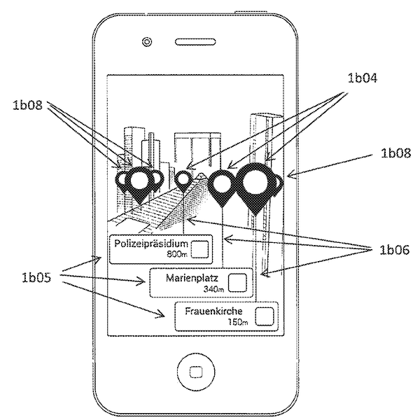 Detail paten Apple, pemetaan AR dan headset dengan layar semi-transparan