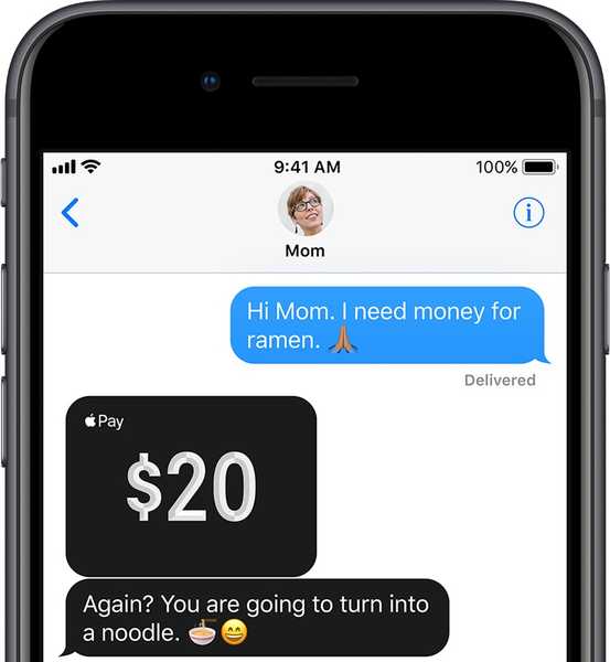Apple Pay Cash arrivera plus tard cet automne avec une mise à jour vers iOS 11 et watchOS 4