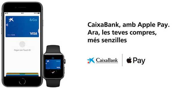 Apple Pay-støtte i Spania utvidet til CaixaBank og ImaginBank