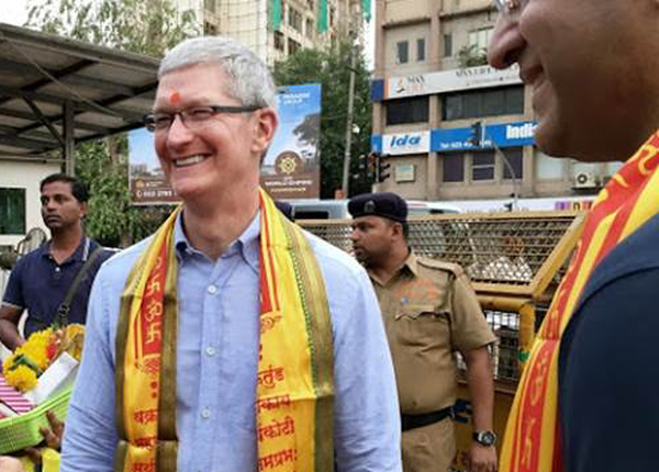 Apple se compromete a ejecutar sus operaciones indias completamente a partir de energías renovables para 2018